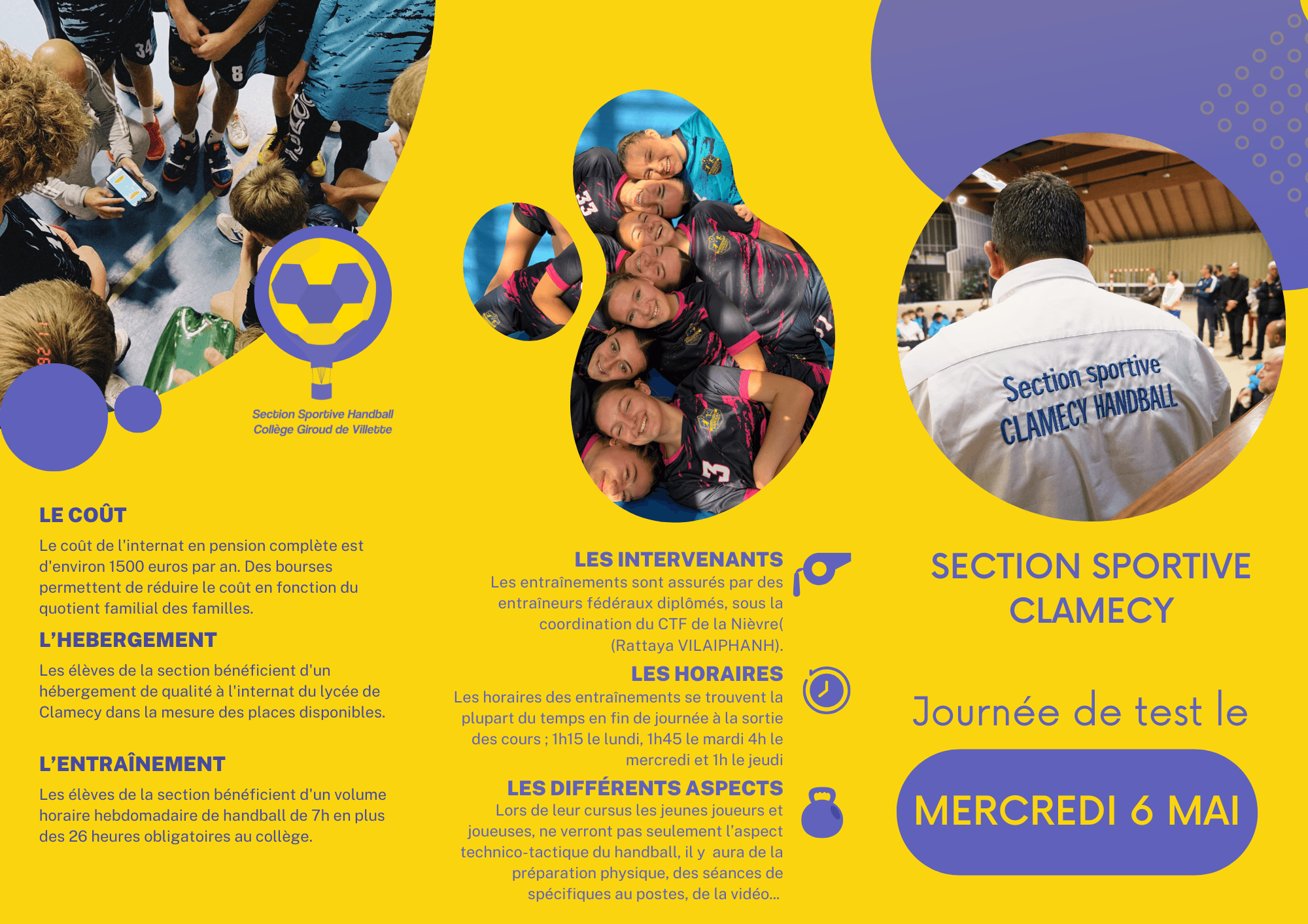 La plaquette pour l’année 2026-2027 au collège